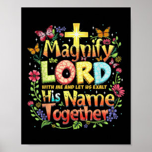 Magnify The Lord Christlich Vbs 2025 Christlich Su Poster