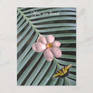 Magnolia Art Feiertagspostkarte