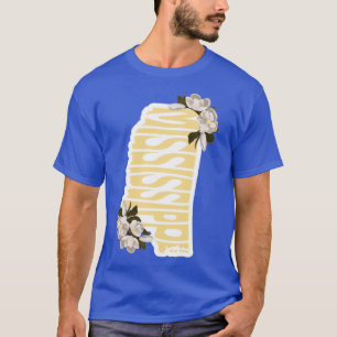 Magnolia-Aufkleber Mississippi State Flower Oversi T-Shirt