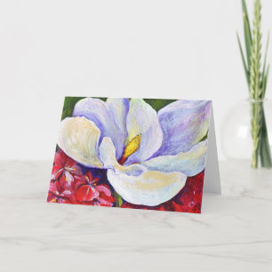 Magnolia & Azaleen Card Karte