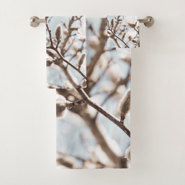 Magnolia Beauty Dream #1 #wall #art Badhandtuch Set (Insitu)