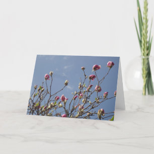 Magnolia Blank Greeting Karte