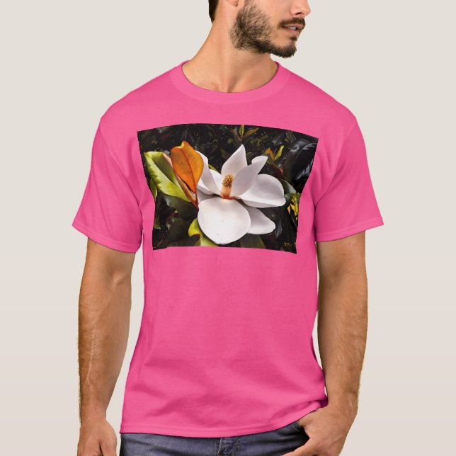Magnolia Bloom Long T-Shirt (Vorderseite)