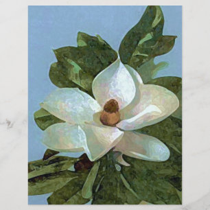 Magnolia Blossom Blume Flyer