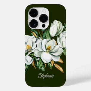 Magnolia Blossom Personalisiert Bridesmaid Case-Mate iPhone 14 Pro Hülle