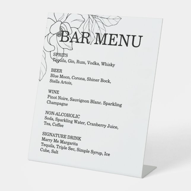 Magnolia Blue Sockelschild (Vorderseite)