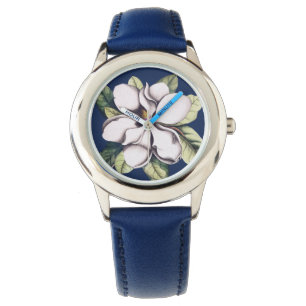 Magnolia-Blume Armbanduhr