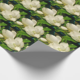 Magnolia-Blume: Blumenpapier Geschenkpapier