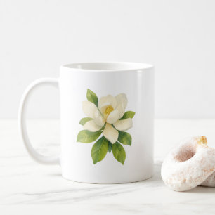 Magnolia-Blume Kaffeetasse