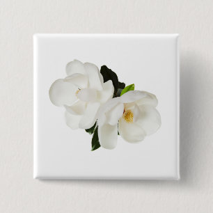 Magnolia Blume Magnolias Blume Button