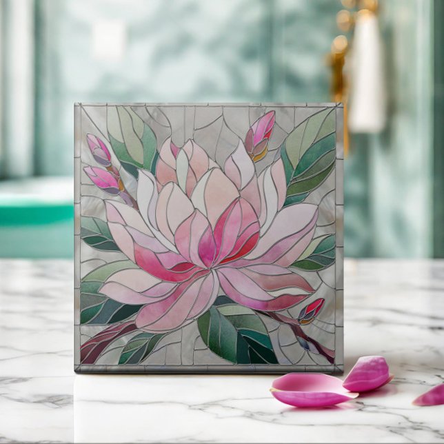 Magnolia Blume Mosaik Keramik Tile Fliese (Von Creator hochgeladen)
