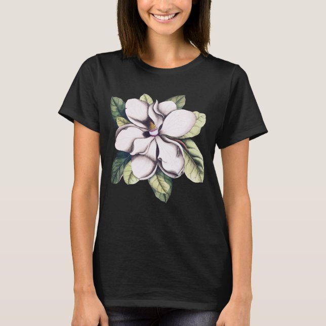 Magnolia-Blume T-Shirt (Vorderseite)