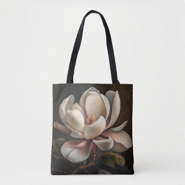 Magnolia-Blume-Tasche (Vorderseite)