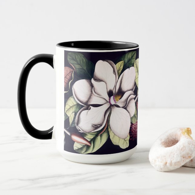 Magnolia-Blume Tasse (Mit Donut)