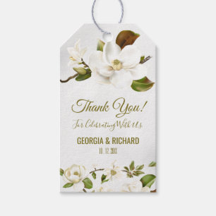 Magnolia Blume Wedding Gift Tags Geschenkanhänger
