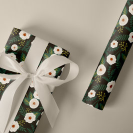 Magnolia Blüten Geschenkpapier