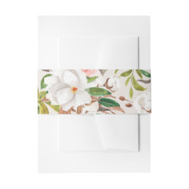 Magnolia Bly Band Wedding Invitation Wrap L201