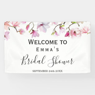 Magnolia Brautparty Begrüßungsbanner Banner