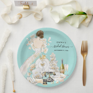 Magnolia Bride Brautparty Paper Teller