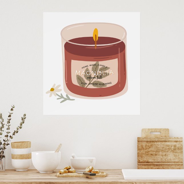 Magnolia Candle Poster (Von Creator hochgeladen)