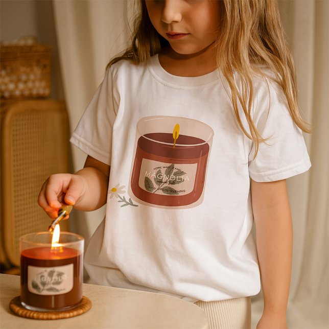 Magnolia Candle T-Shirt (Von Creator hochgeladen)