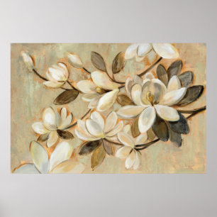 Magnolia Einfachheit Creme Poster