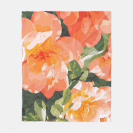 Magnolia Fleecedecke