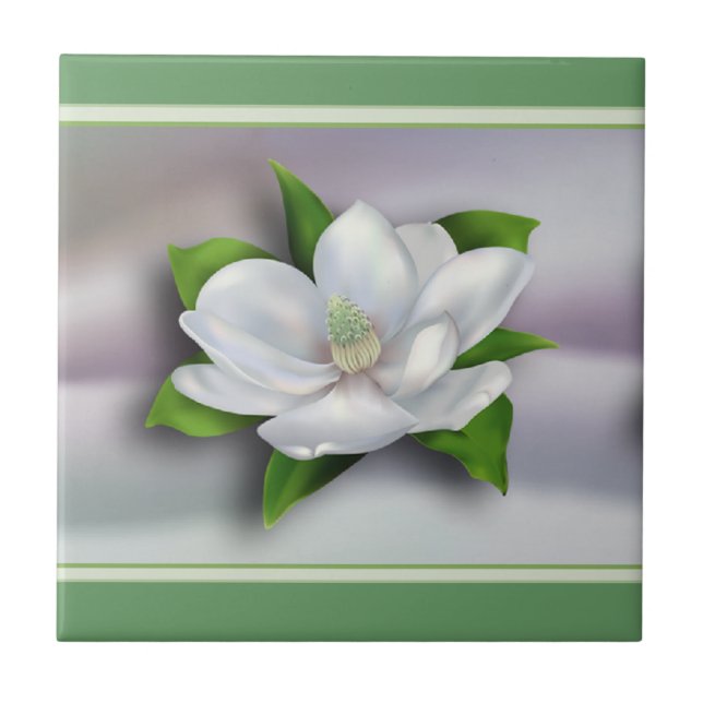 Magnolia Fliese (Vorderseite)