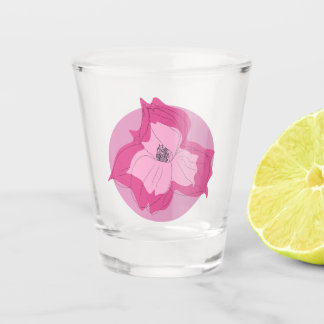 Magnolia-Frühlingsglas Schnapsglas