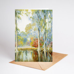 Magnolia Gardens Alfred Hutty Karte