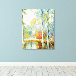 Magnolia Gardens   Alfred Hutty Leinwanddruck