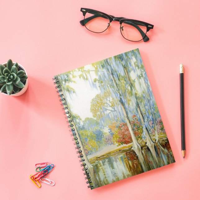 Magnolia Gardens | Alfred Hutty Notizblock (Von Creator hochgeladen)