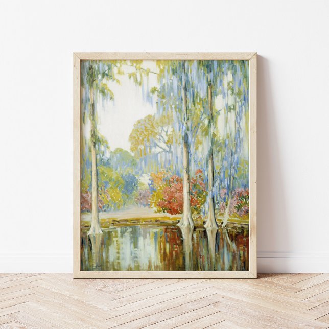 Magnolia Gardens | Alfred Hutty Poster (Von Creator hochgeladen)