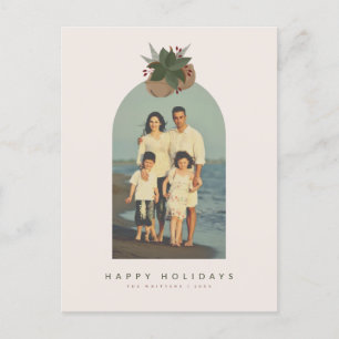 Magnolia Glocken Bogenschießen Foto Urlaub/Weihnac Feiertagspostkarte