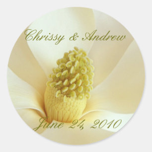 MAGNOLIA Hochzeitscoordinate Envelope Sticker