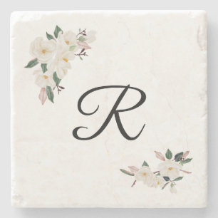 Magnolia Initial Untersetzer