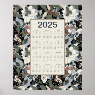 Magnolia-Kalender 2025 Poster