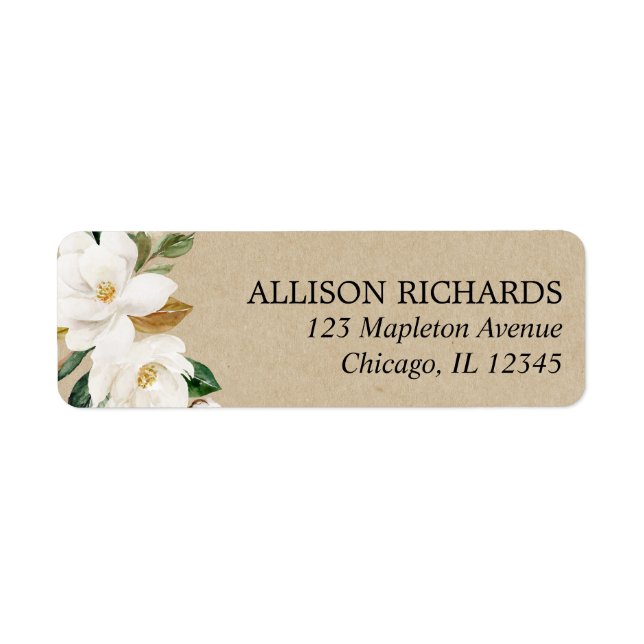 Magnolia-Kraftcreme-Blumenfarben (Vorne)