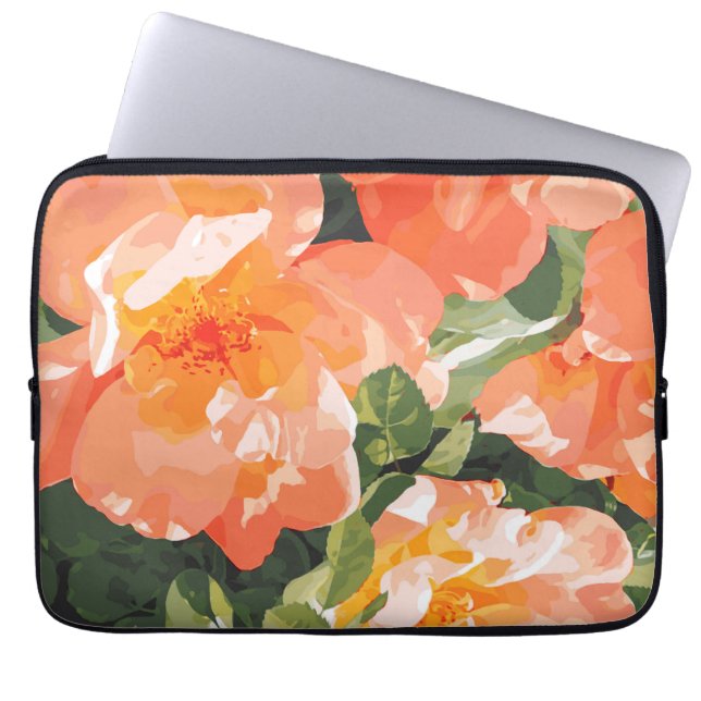 Magnolia Laptopschutzhülle (Vorderseite)