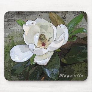 Magnolia Magic Pad Mousepad