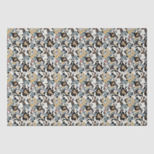 Magnolia-Muster Seidenpapier