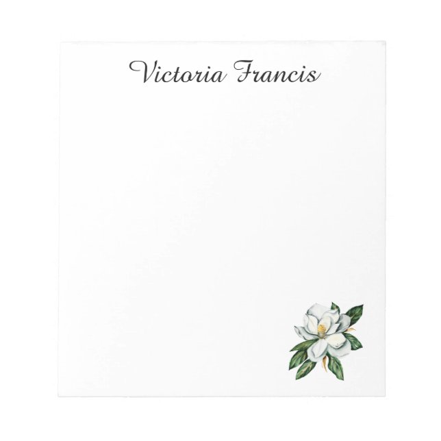 Magnolia Notes Notizblock (Vorderseite)