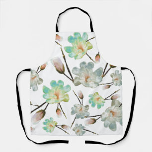 Magnolia Pattern Schürze