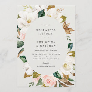 Magnolia Probe Dinner Einladung