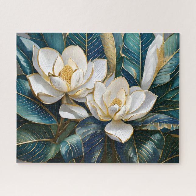 Magnolia Puzzle (Horizontal)