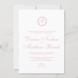 Magnolia Sammlung Almond Blossom auf dem White Inv Einladung