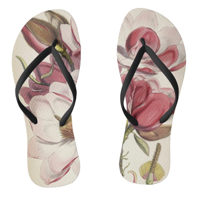 Magnolia - Sammlung Botanicals Flip Flops (Fußbett)