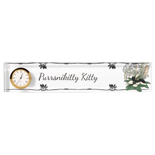 Magnolia Shadow Fairy Namensplakette (Vorderseite)