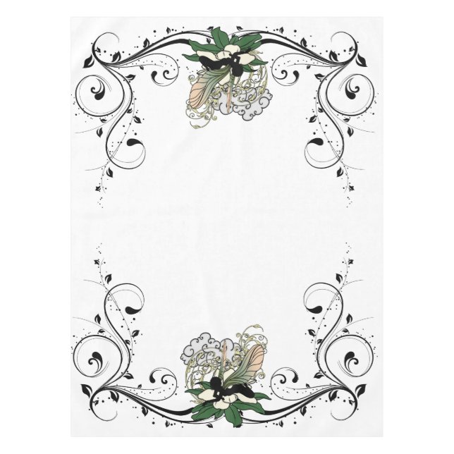 Magnolia Shadow Fairy Tischdecke (Vorderseite)