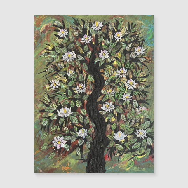 Magnolia Summer Magnetkarte (Vorderseite)